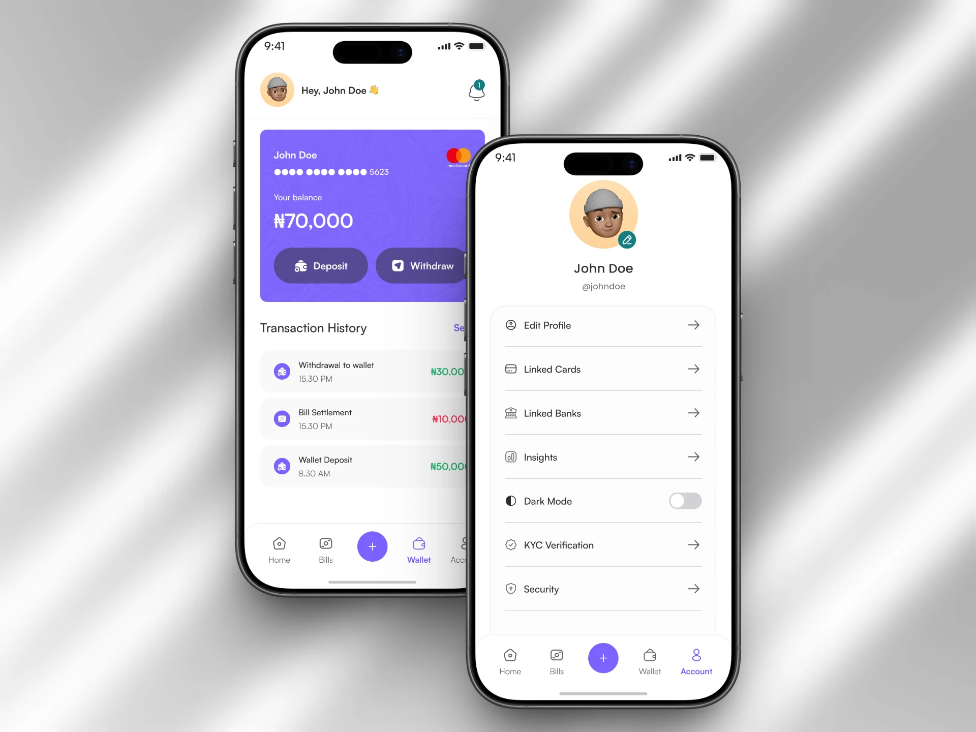 Wallet - Account